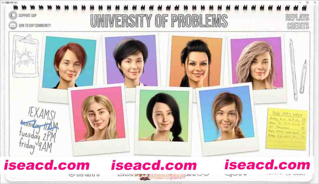 [欧美SLG/高渲染/动态]问题大学V1.8.5 Extended AI汉化版[FM/14.4G/百度]