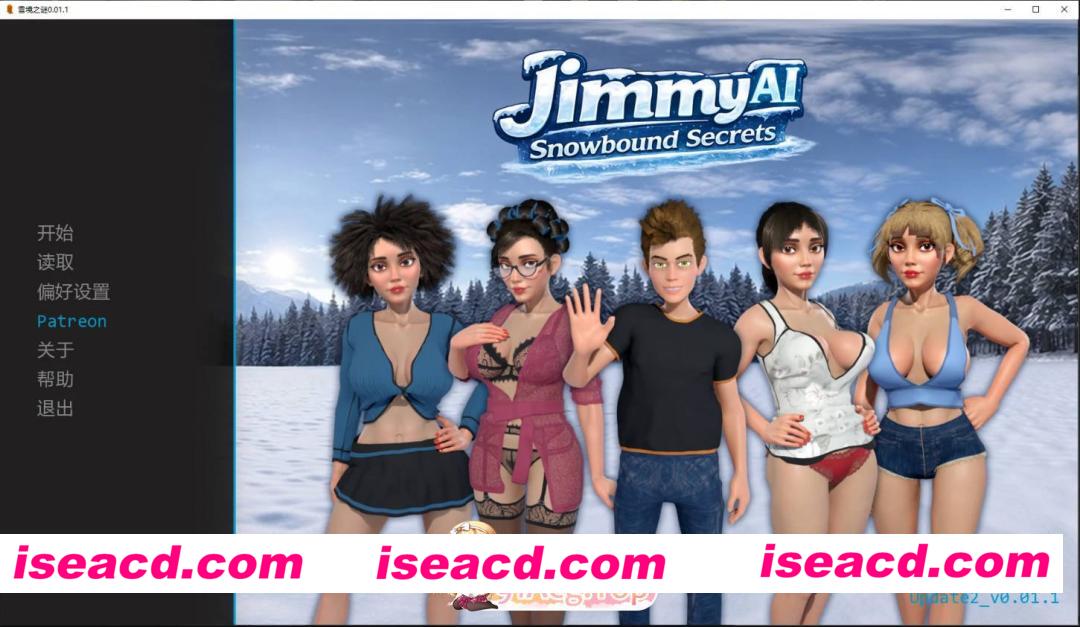 [欧美SLG/AI汉化/3D]雪境之谜  JimmyAI: Snowbound Secrets 0.01.1 AI汉化版[PC+安卓/600M/更新]