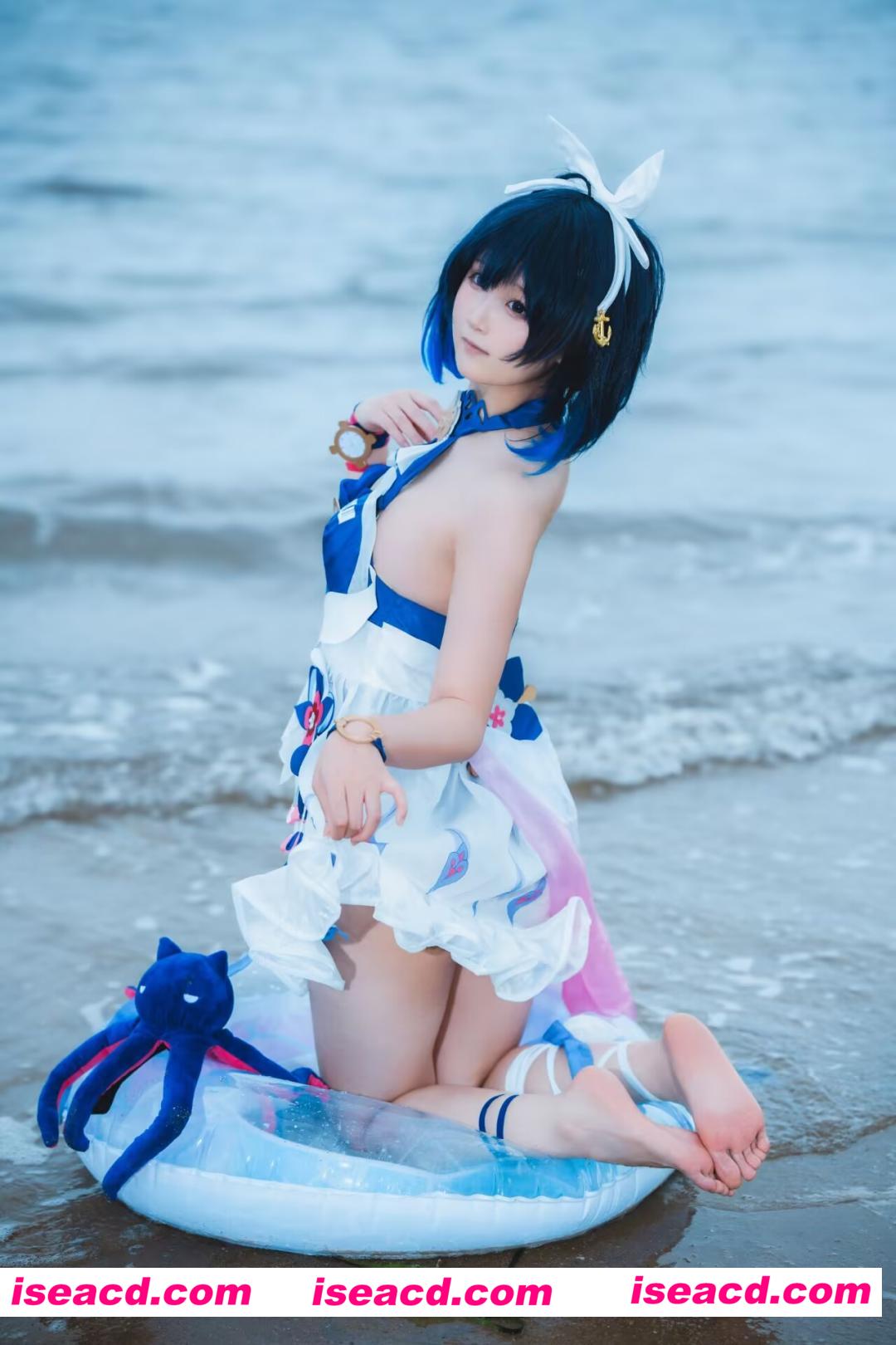 图片[2]-[COSPLAY] Seele麦麦 – 希儿 彼岸浪花物语·海滩 [72P] [700M]-嘤嘤怪之家