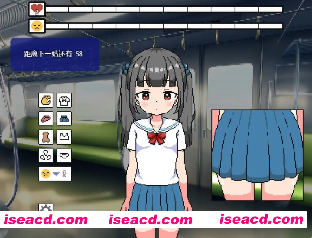 图片[1]-[SLG/像素动态/萝莉]触摸列车 おさわりJ◯トレイン Ver1.1 AI汉化 [PC+安卓]-嘤嘤怪之家