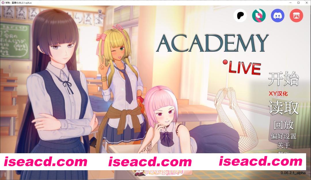 [日系SLG/AI汉化/3D] 学院：直播！  Academy: Live! v0.11 EA AI汉化版[FM/百度/微云][PC+安卓/5G/更新]